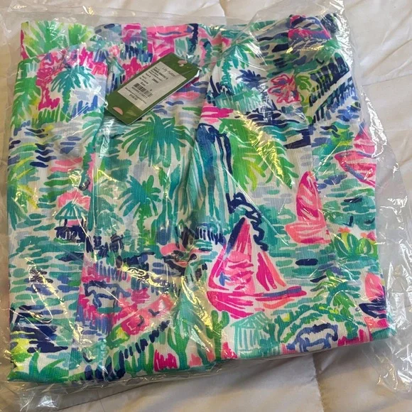 Lilly Pulitzer Shelli Stretch Shift Dress in Salt in the Air - Picture 4 of 4
